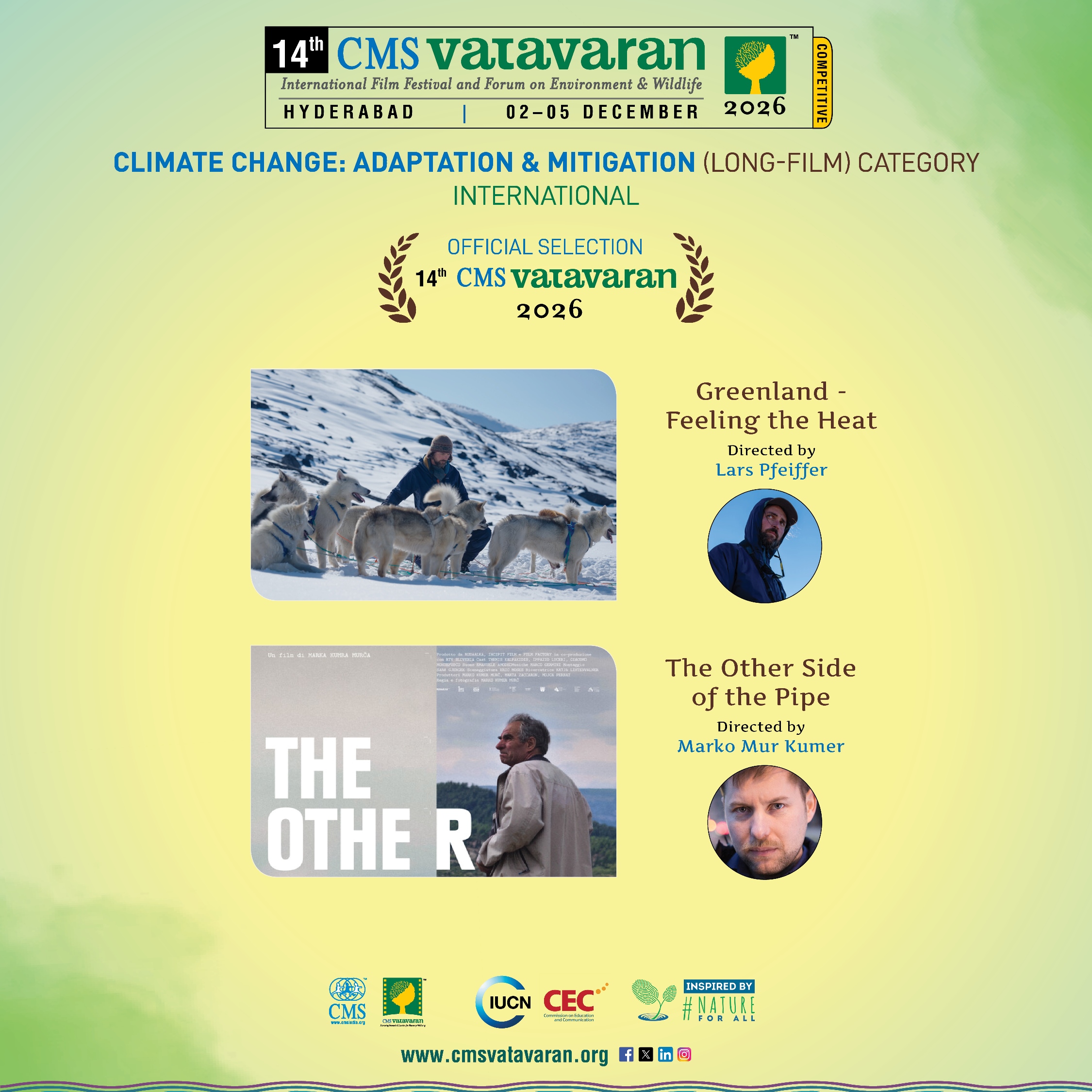 Climate Change: Adaptation & Mitigation — Long Film — International Nominations